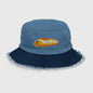 DENIM BUCKET HAT WITH BREAD
