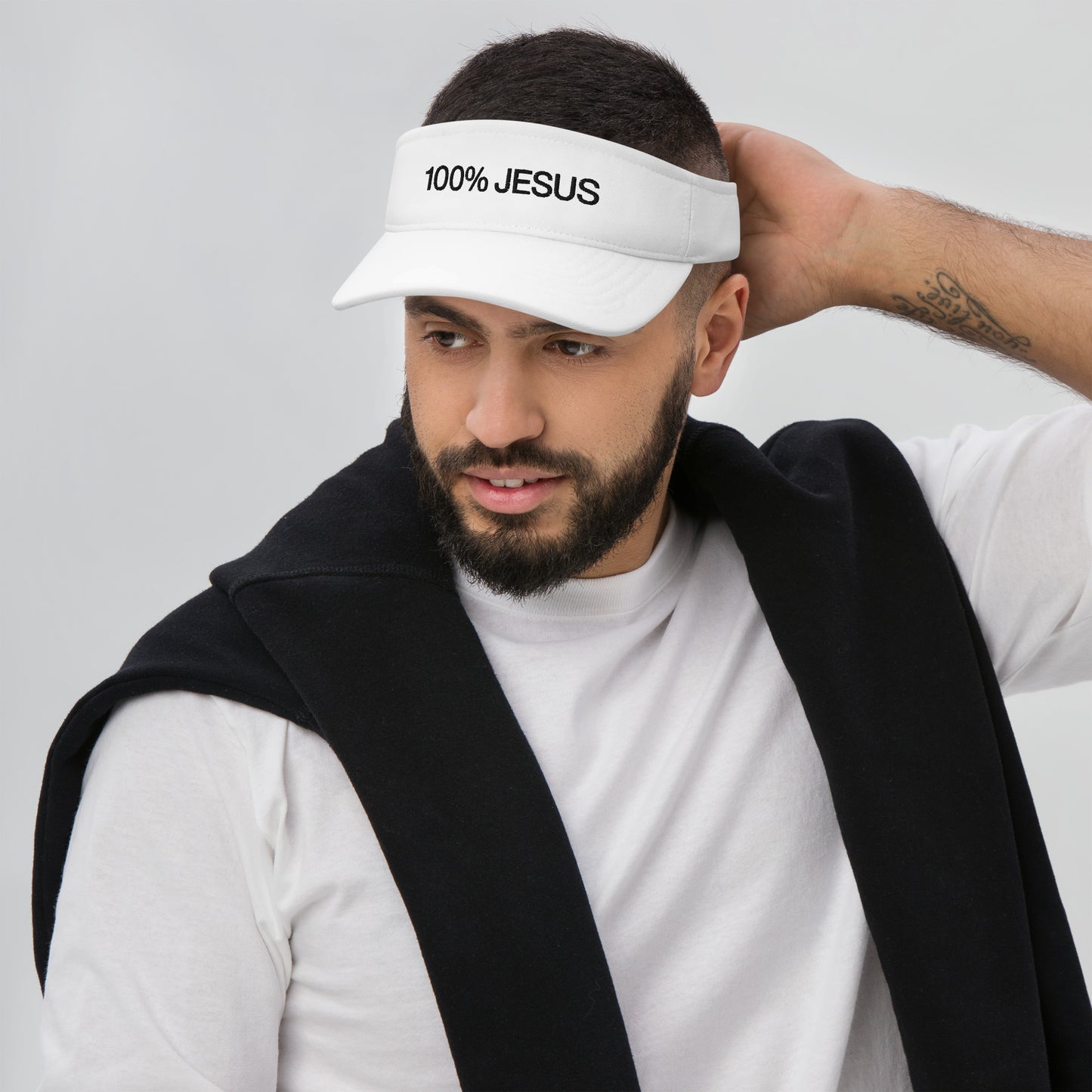 100% JESUS GOLF VISOR