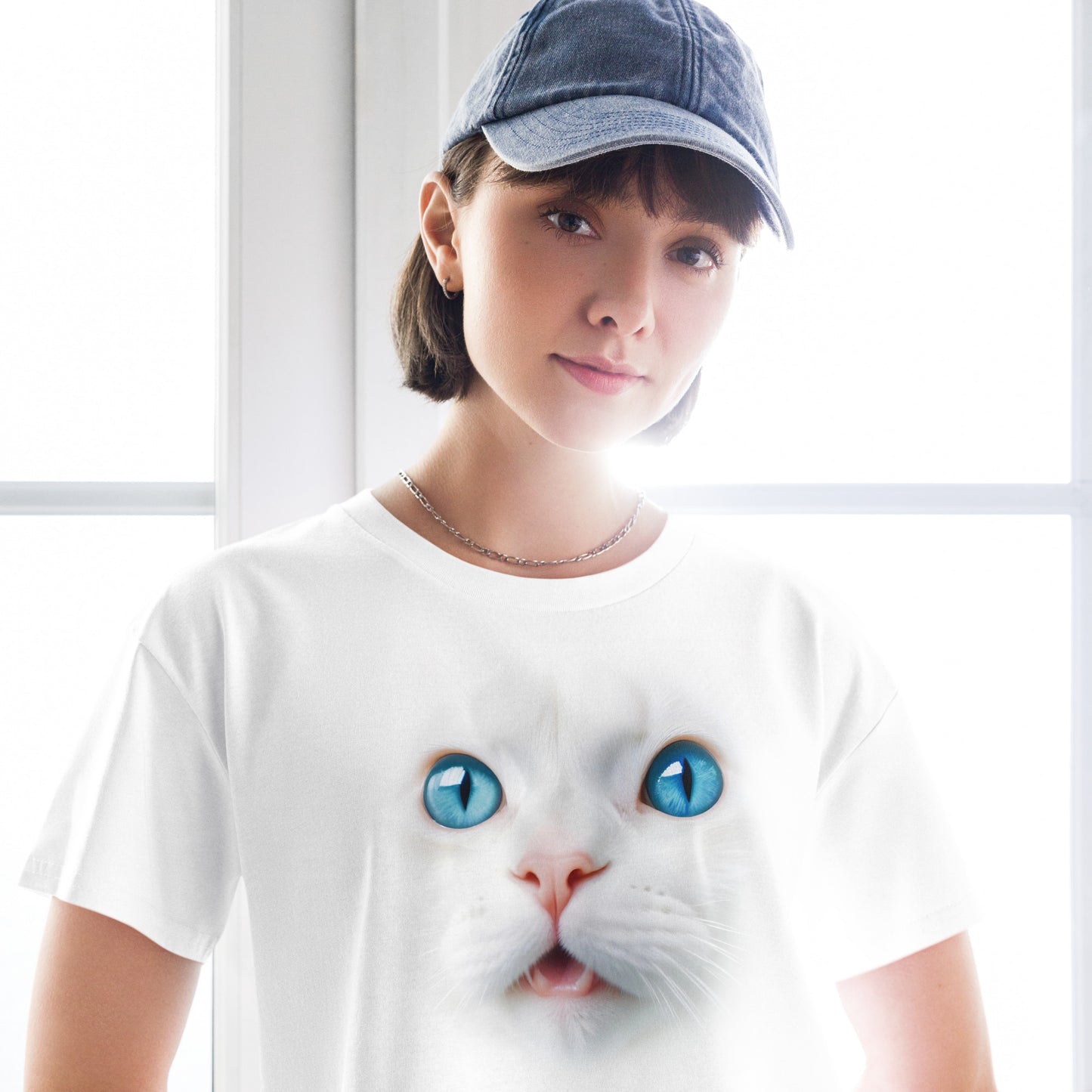 GOD IS A CAT SHORT SHIRT