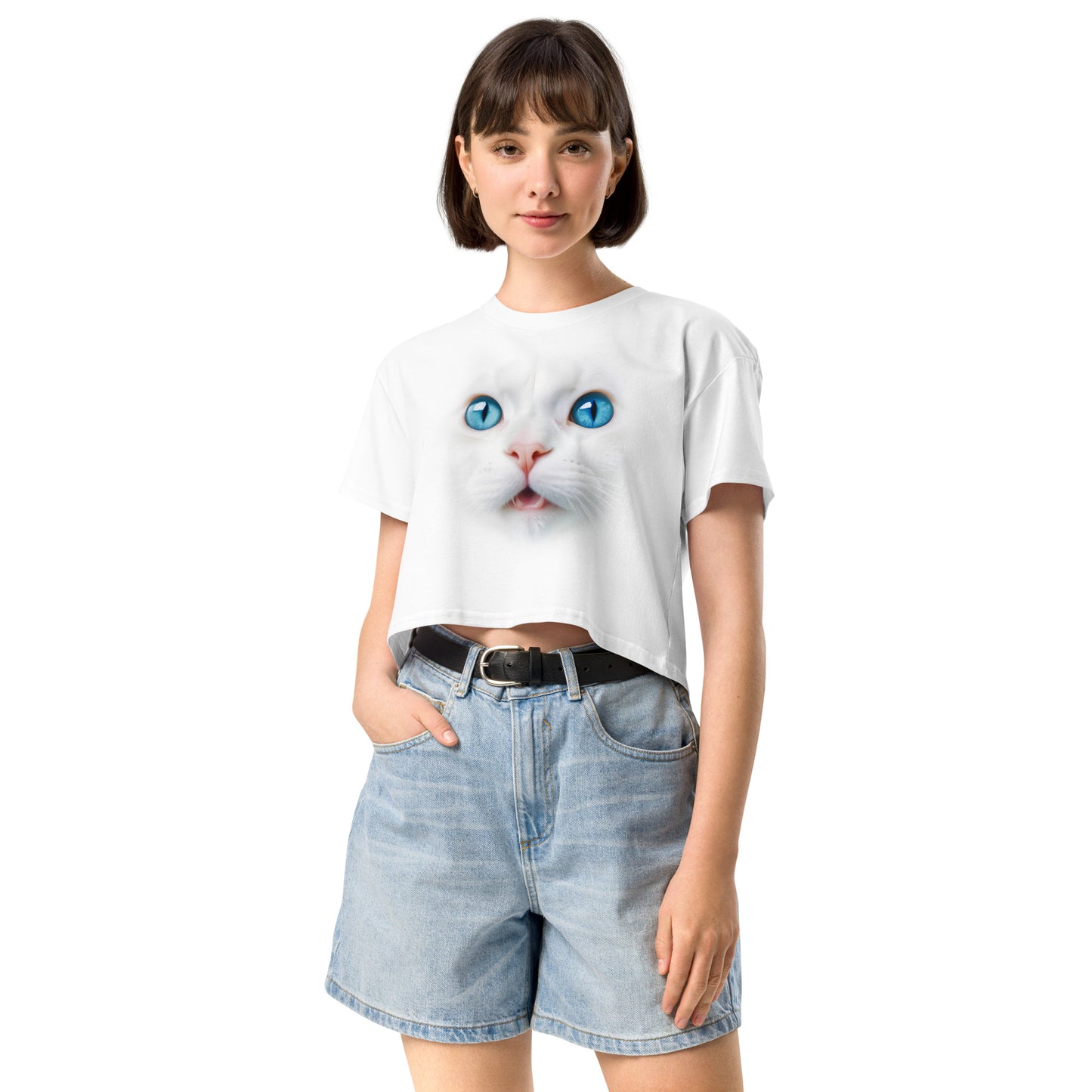 GOD IS A CAT SHORT SHIRT