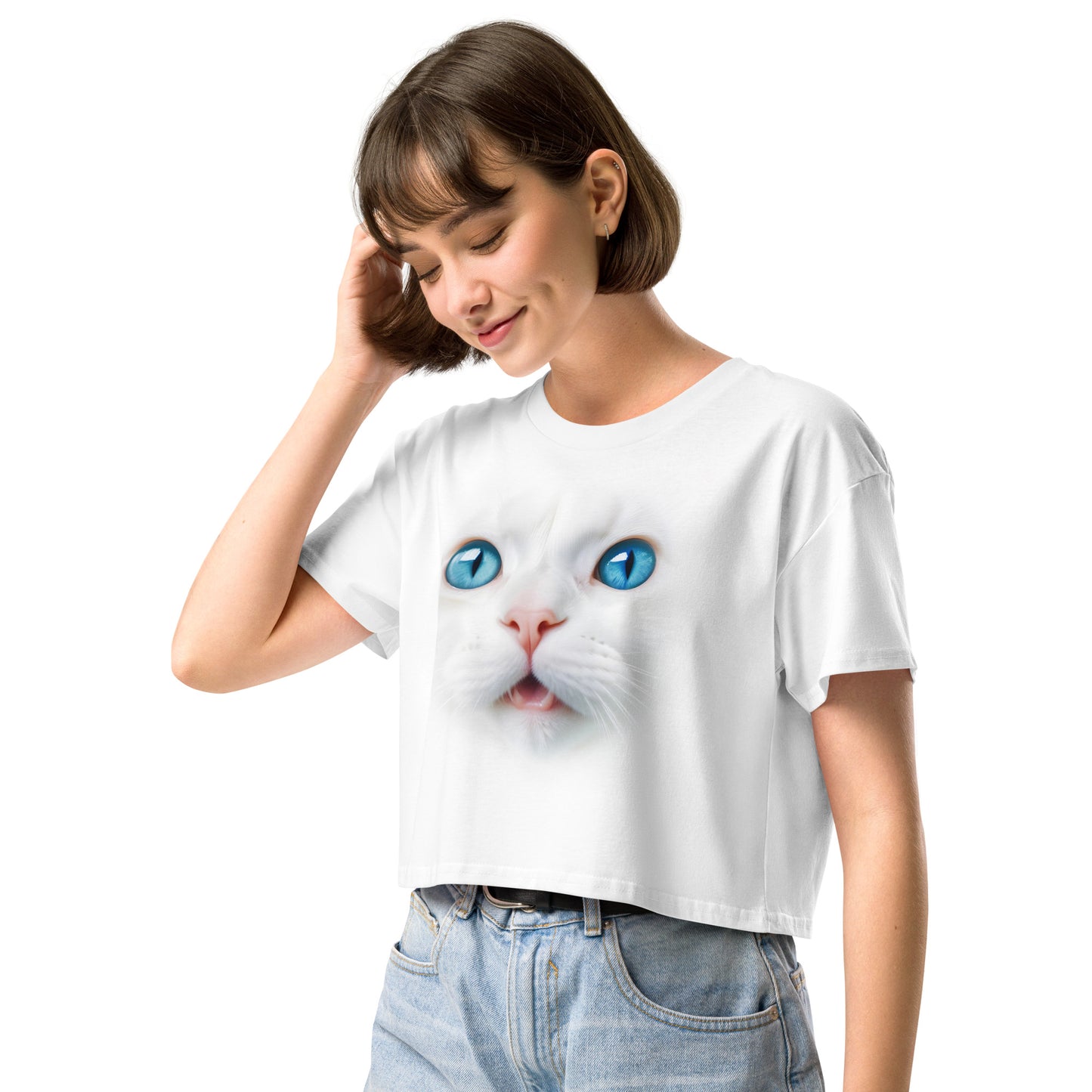 GOD IS A CAT SHORT SHIRT
