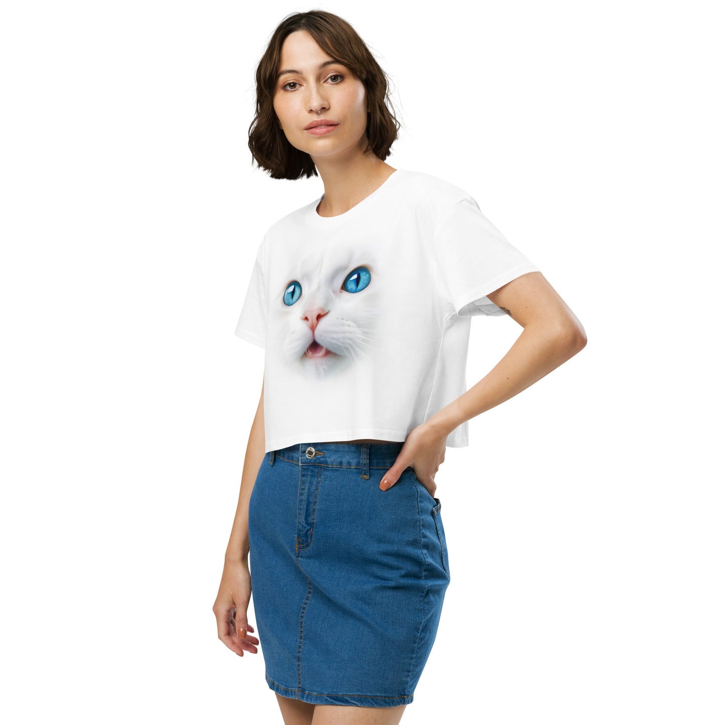 GOD IS A CAT SHORT SHIRT